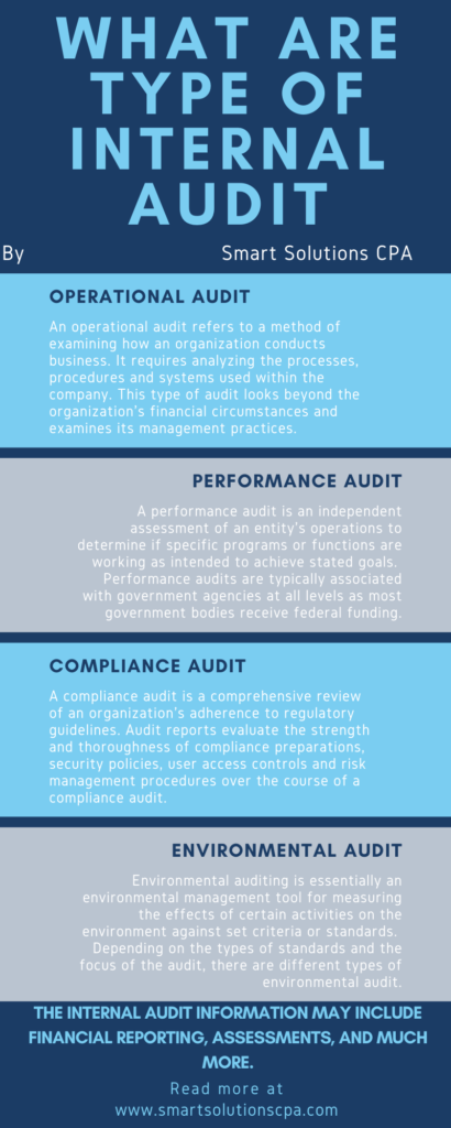 What are type of internal Audit